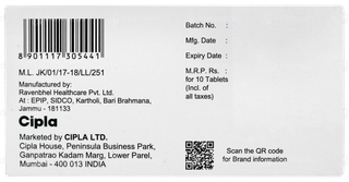 Bisofig T 5 Tablet 10