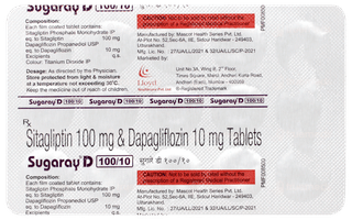 Sugaray D 100/10 Tablet 15