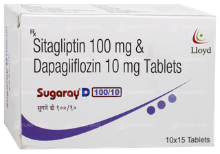 Sugaray D 100/10 Tablet 15