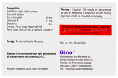 Sacubaril 100 Tablet 14