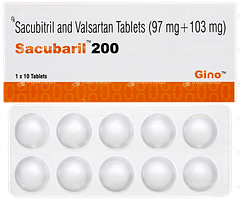 Sacubaril 200 Tablet 10