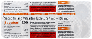Sacubaril 200 Tablet 10