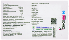 Zencobal D3 Tablet 15