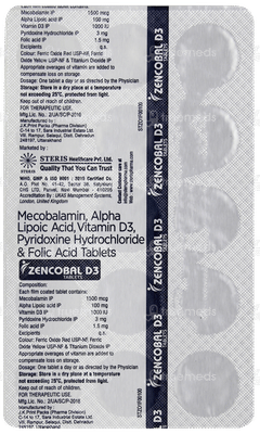 Zencobal D3 Tablet 15