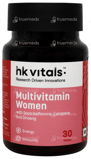 Healthkart Hk Vitals Multivitamin Women Tablet 30