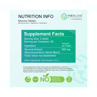 Merlion Naturals Mucuna Tablet 120
