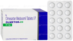 Olmetor 20 Tablet 15