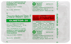 Olmetor 20 Tablet 15 Olmetor 20 Tablet 15