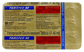 Pansped 40 Tablet 15