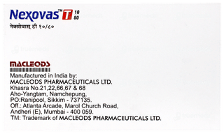 Nexovas T 10/80 Tablet 10