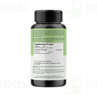 Bliss Of Earth Moringa 500mg Tablet 60
