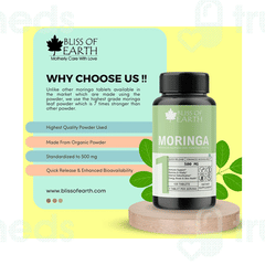 Bliss Of Earth Moringa 500mg Tablet 60