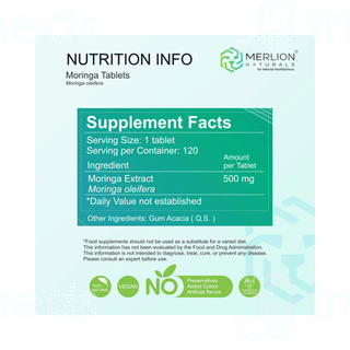 Merlion Naturals Moringa Tablet 120