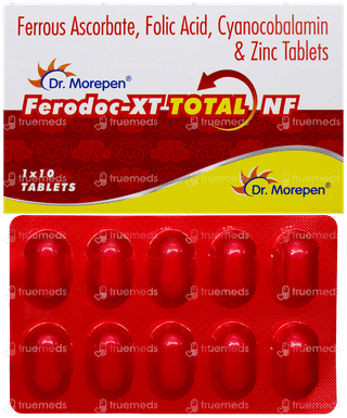 Ferodoc Xt Total Nf Tablet 10