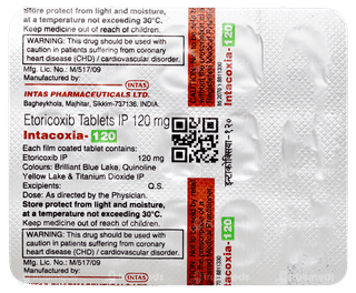 Intacoxia 120 Tablet 15