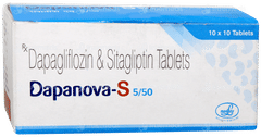 Dapanova S 5/50 Tablet 10 Dapanova S 5/50 Tablet 10