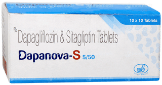 Dapanova S 5/50 Tablet 10