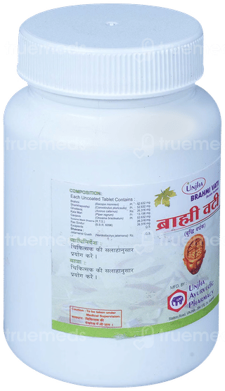 Unjha Brahmi Vati Tablet 60