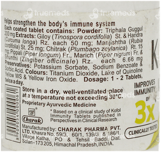 Charak Kofol Immunity Tablet 60