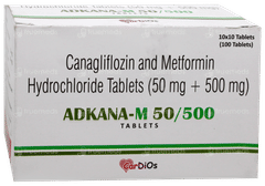 Adkana M 50/500 Tablet 10