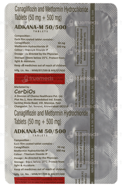 Adkana M 50/500 Tablet 10