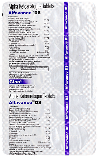 Alfavance Ds Tablet 10
