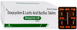 Doxyros Lb 100mg/90m Tablet 8