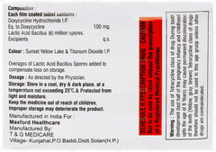 Doxyros Lb 100mg/90m Tablet 8