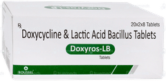 Doxyros Lb 100mg/90m Tablet 8