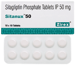 Sitanux 50 Tablet 10 Sitanux 50 Tablet 10