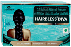 Hairbless Diva For Women 3 Pack Of 10 Tablets
