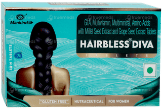 Hairbless Diva For Women 3 Pack Of 10 Tablets