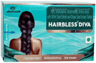Hairbless Diva For Women 3 Pack Of 10 Tablets