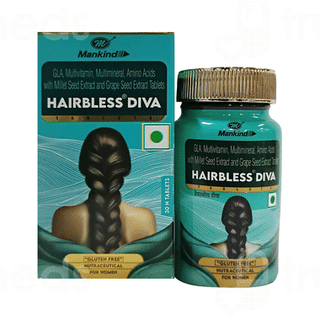 Hairbless Diva For Women 3 Pack Of 10 Tablets
