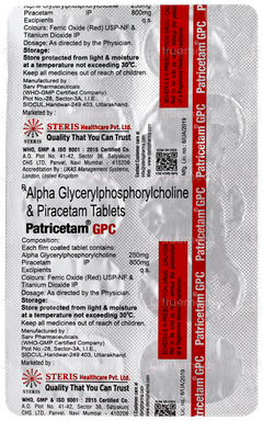 Patricetam Gpc Tablet 10
