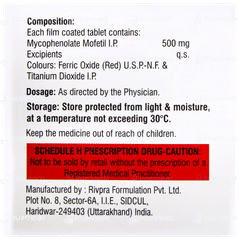 Mofevance 500 Tablet 10 Mofevance 500 Tablet 10
