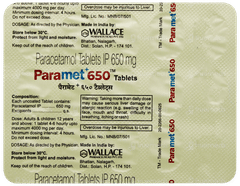 Paramet+ 650 Tablet 15 Paramet+ 650 Tablet 15