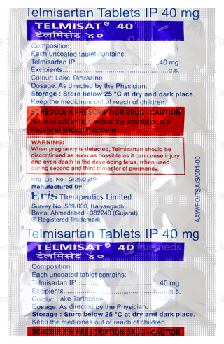 Telmisat 40 Tablet 15