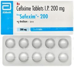 Safexim New 200 Tablet 10