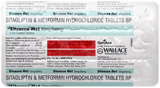 Situacea Met 50mg/500mg Tablet 15