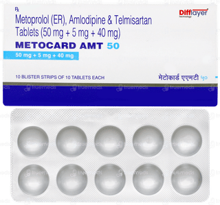 Metocard Amt 50 Tablet 10