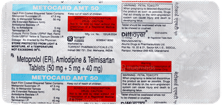 Metocard Amt 50 Tablet 10