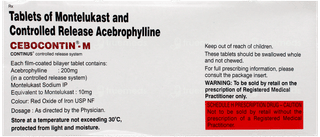Cebocontin M Tablet 10