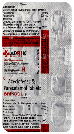 Brikdol P Tablet 10 Brikdol P Tablet 10