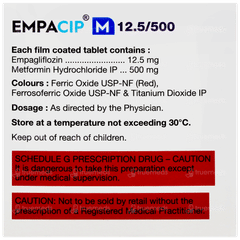 Empacip M 12.5/500 Tablet 10