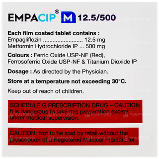 Empacip M 12.5/500 Tablet 10