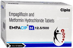 Empacip M 12.5/500 Tablet 10
