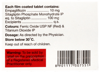 Empacip S 10/100 Tablet 10