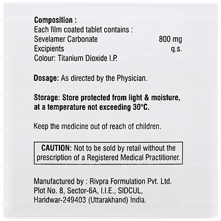 Sevamate 800 Tablet 10