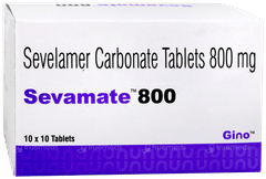 Sevamate 800 Tablet 10 Sevamate 800 Tablet 10